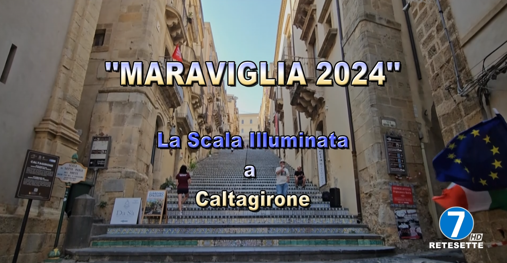 Maraviglia 2024 a Caltagirone - La scala illuminata